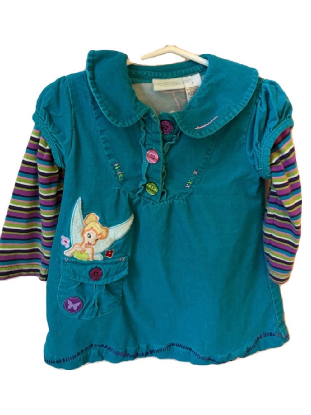 Y2K Disney Tinkerbell Toddler Top